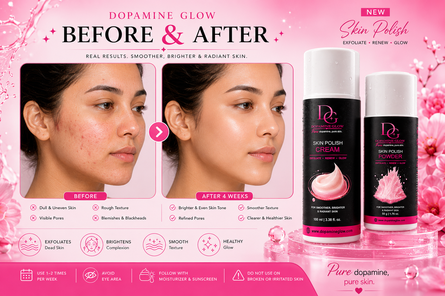 Dopamine Glow Skin Polish Duo