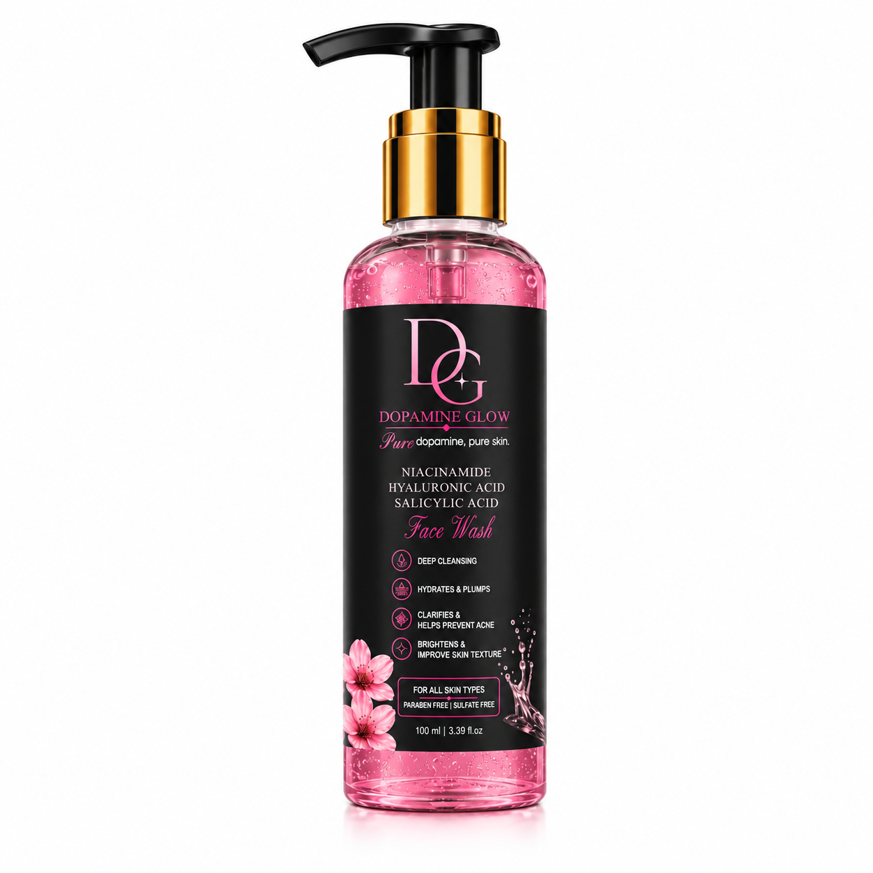 Dopamine Glow Face Wash.